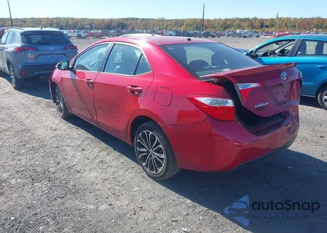 2014 Toyota Corolla S Premium из США, поврежденный, VIN 2T1BURHE7EC106380
